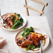 Sausages with sage ‘n’ squash mash