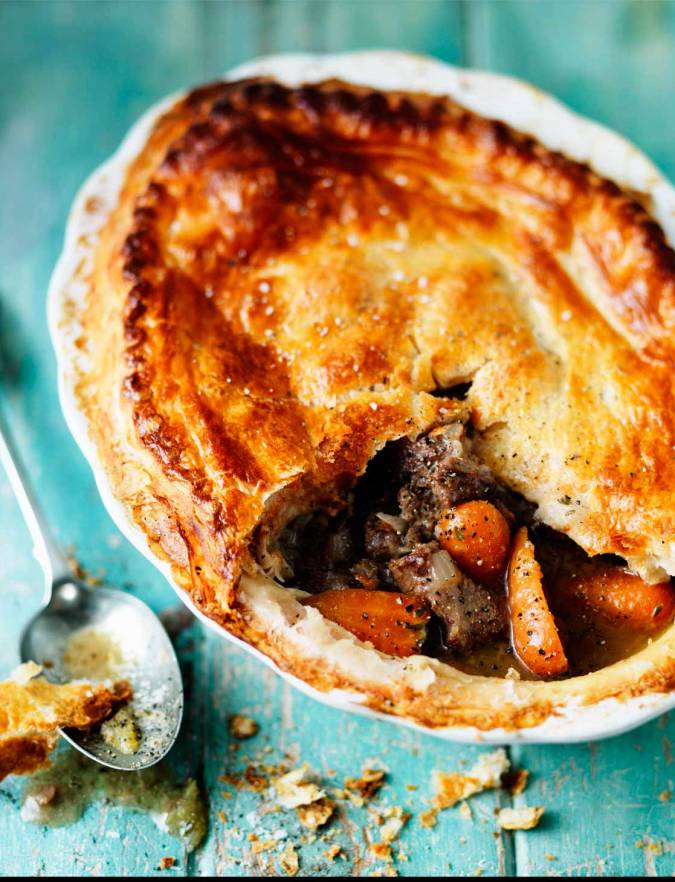 Beef and carrot pie | Sainsbury's Magazine