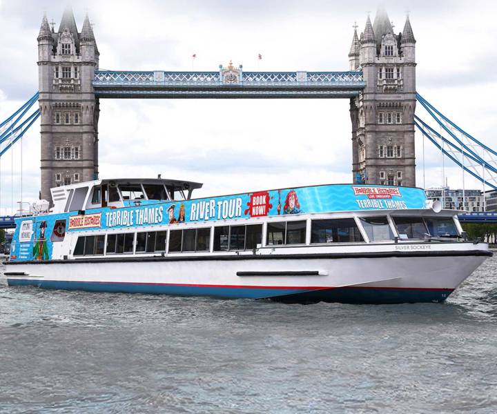 Win tickets to wicked river tour, Horrible Histories - Terrible Thames