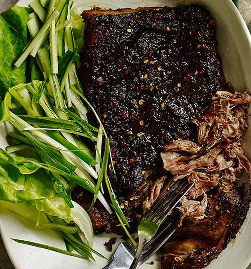 Chinese shredded lamb