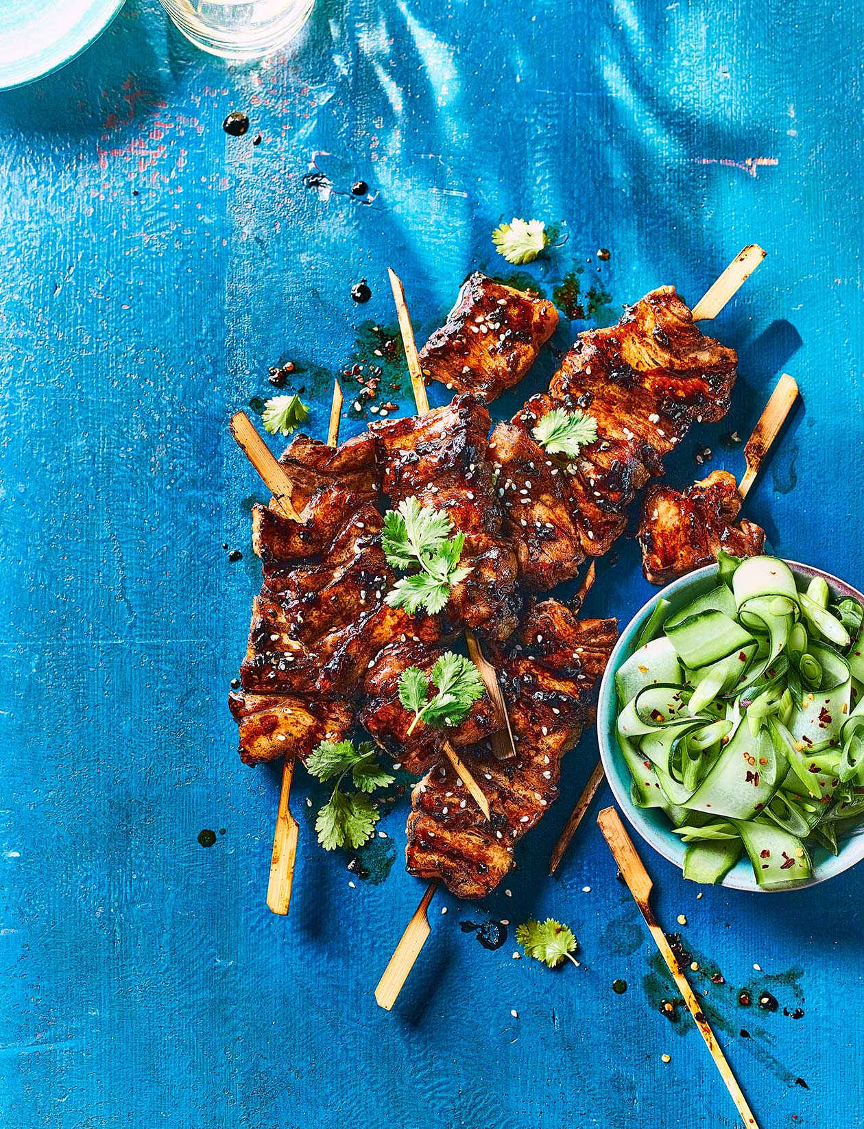 Korean Chicken Skewers - Ahead of Thyme