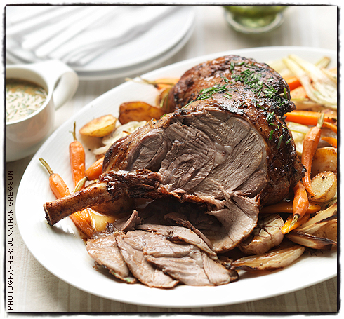 Easter Sunday roast lamb | Sainsbury's Magazine