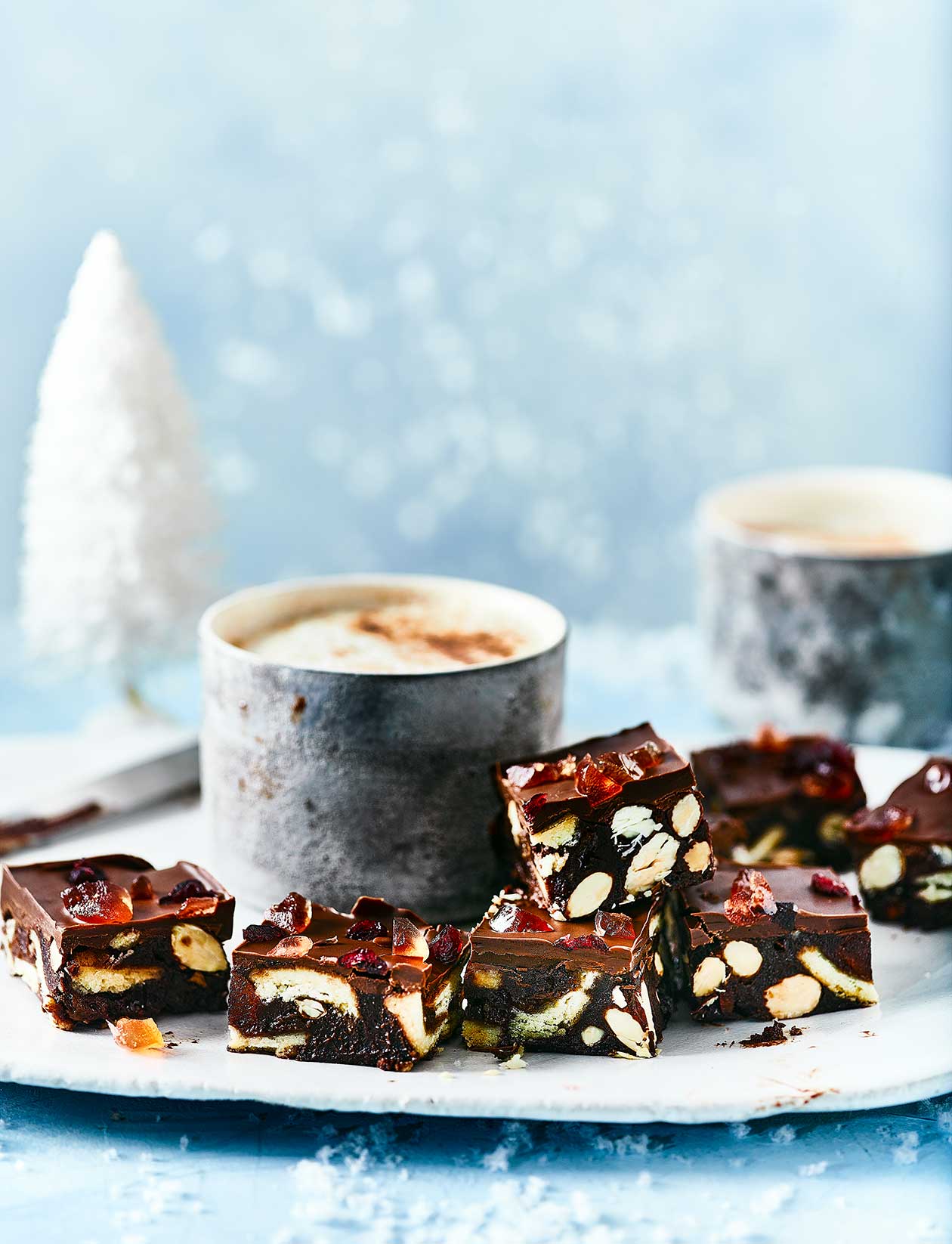 Irresistible Chocolate Tiffin with Crunchie - Amy Treasure