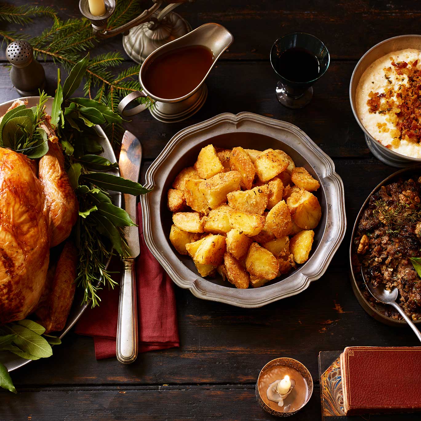 Best of British Christmas lunch traditions Sainsbury`s Magazine