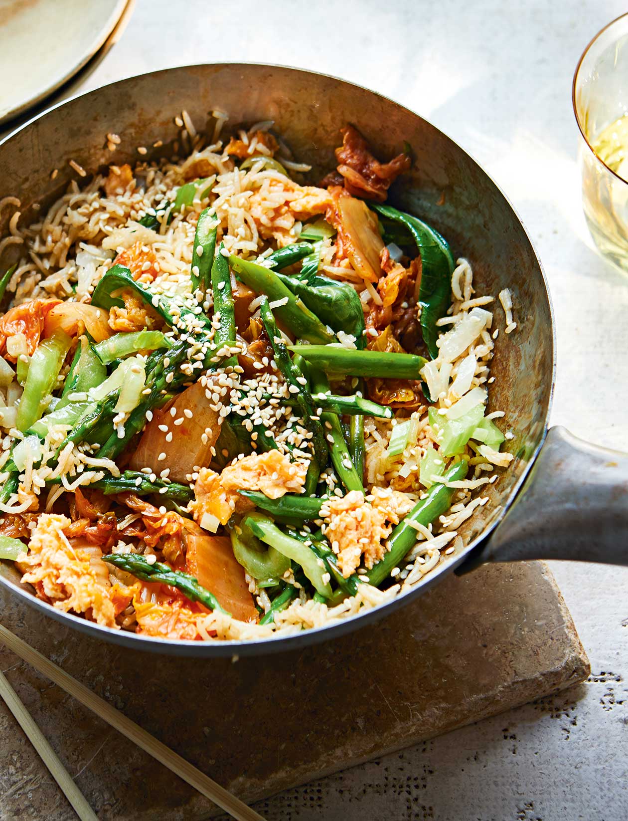Kimchi fried rice recipe | Sainsbury`s Magazine