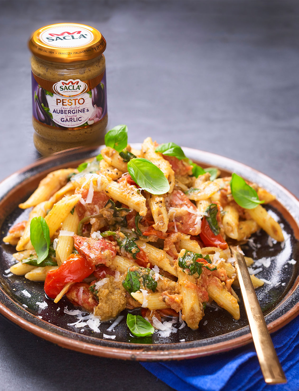 Pesto Pasta alla Norma recipe | Sainsbury`s Magazine