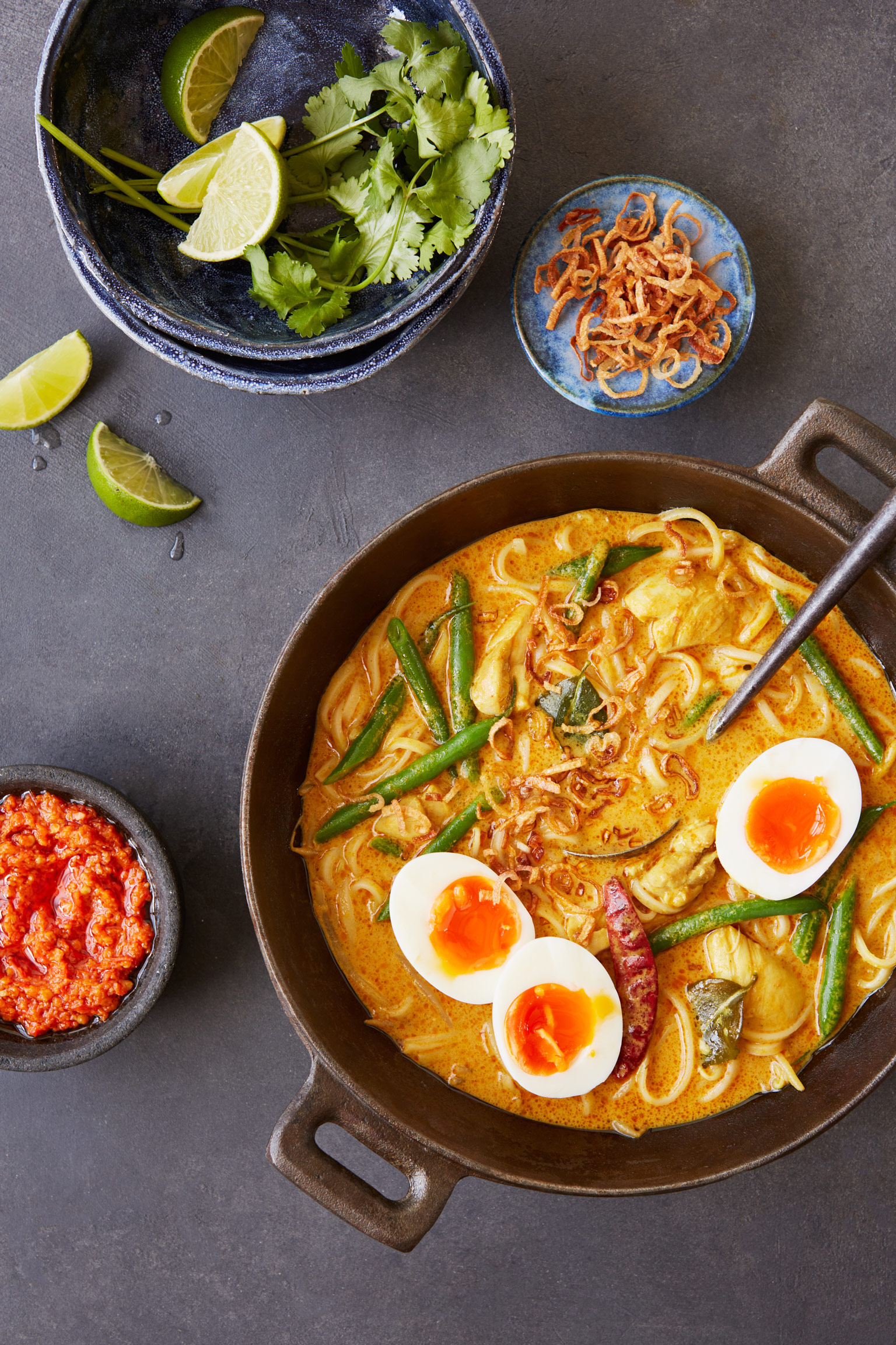 Sponsored: Chicken laksa with spicy sambal recipe