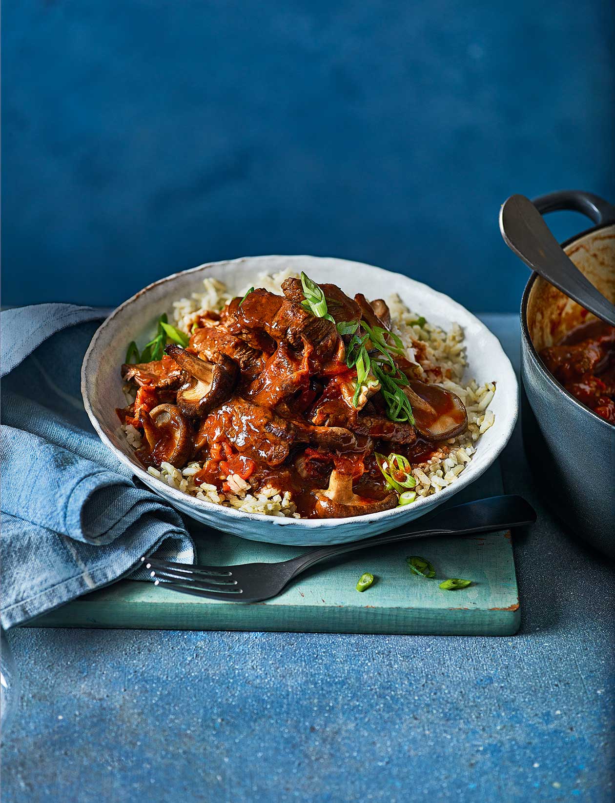image of Kimchi and Ginger Beef Stew recipe by Sainsbury’s Magazine