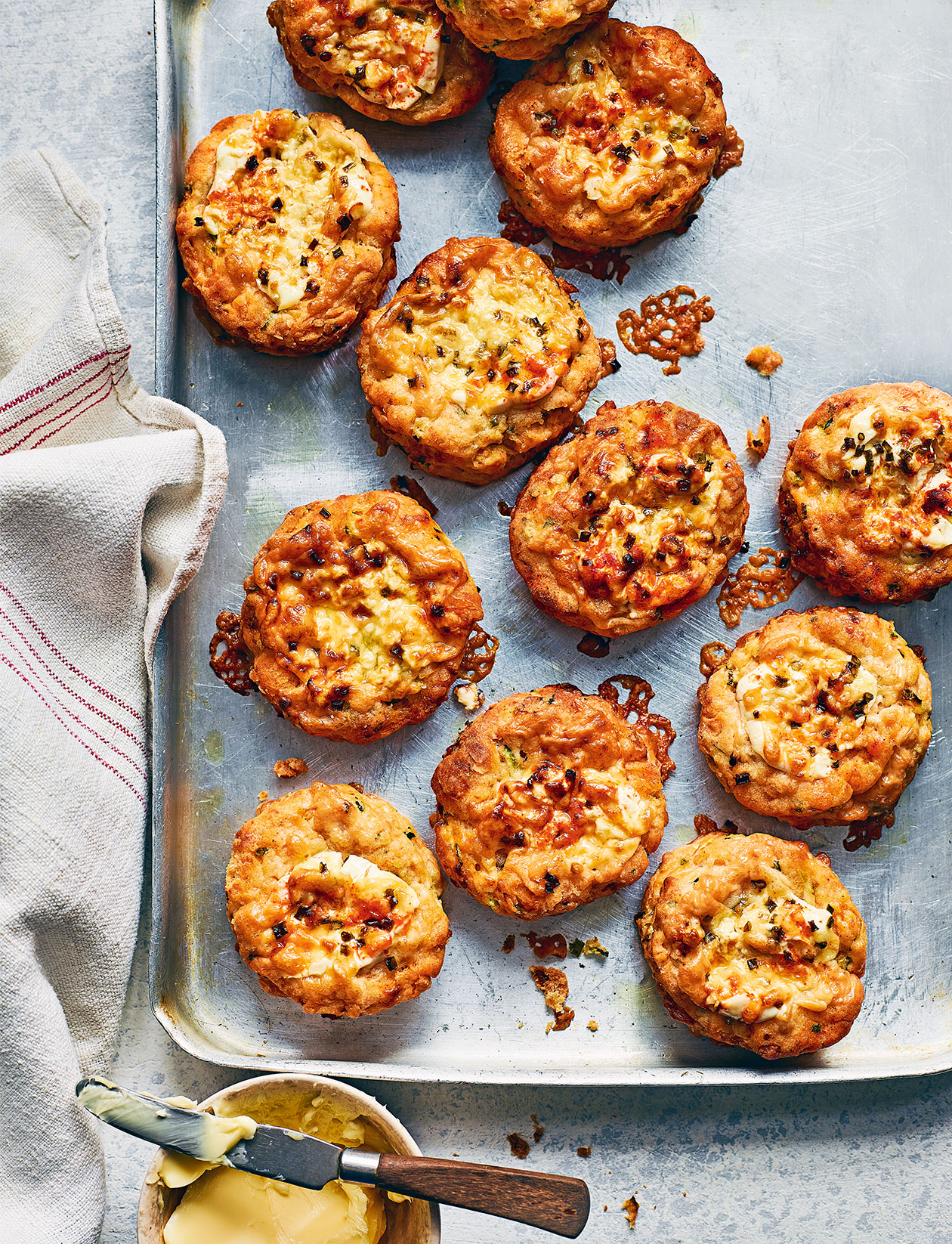 Cheesy Courgette Scones Recipe Sainsbury`s Magazine