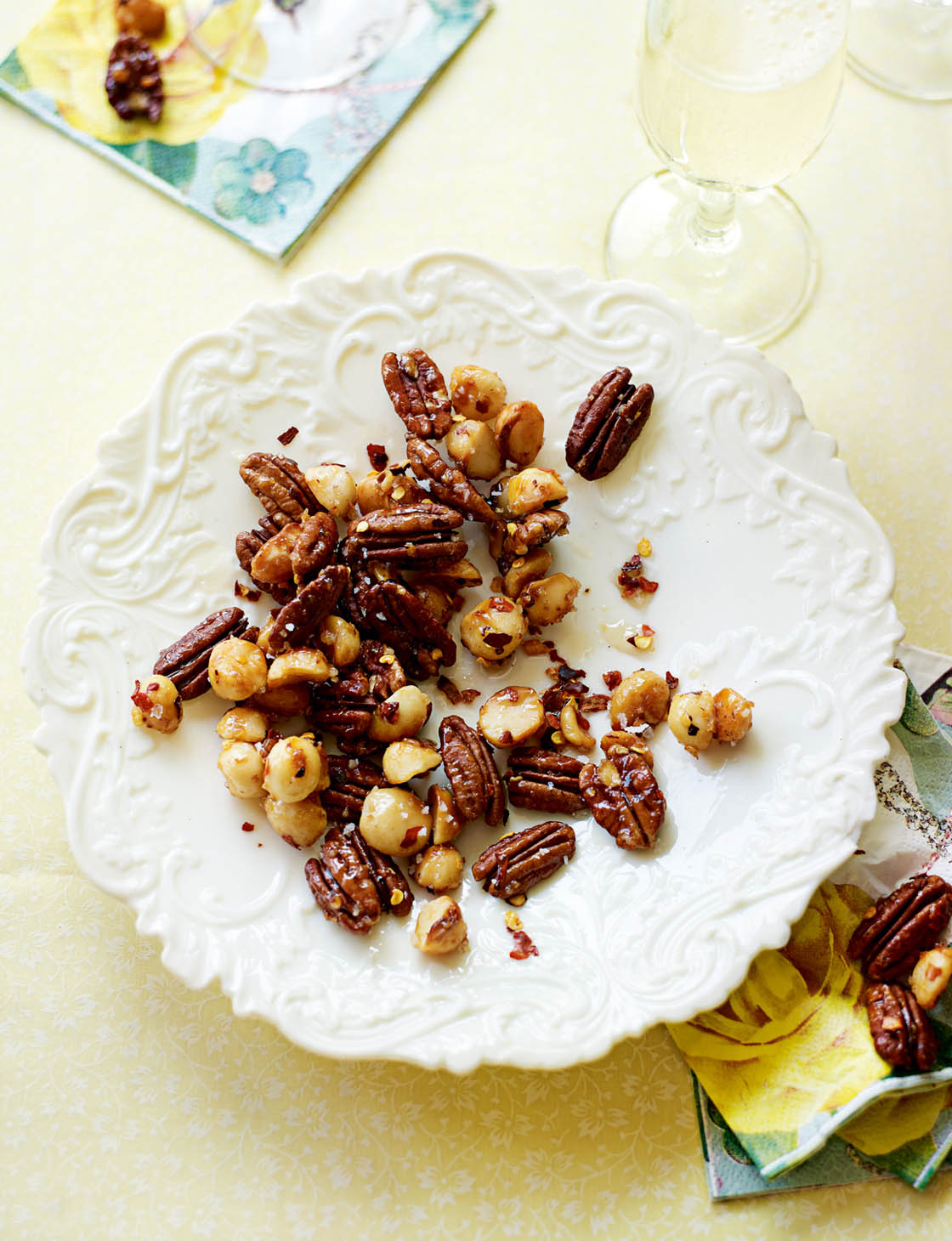 Cayenne-Spiced Roasted Nuts Recipe