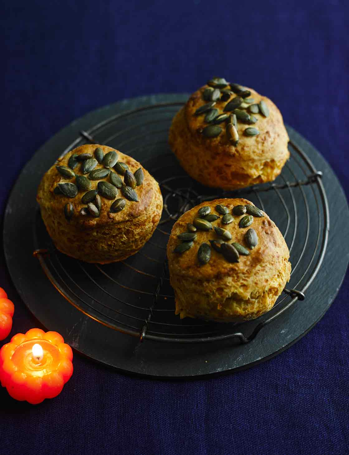 Cheese and pumpkin seed scones | Sainsbury's Magazine