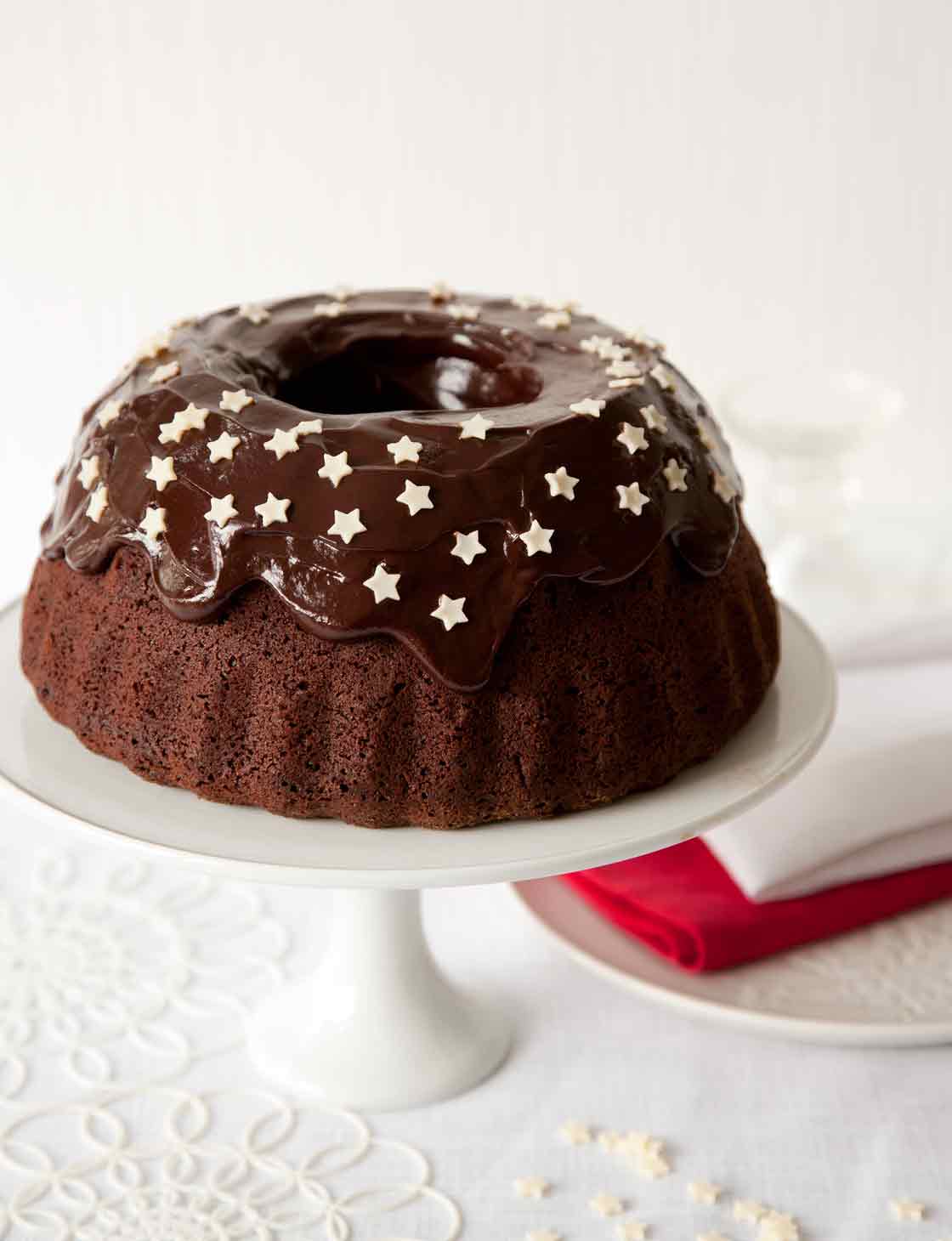Spiced chocolate cake with chocolate icing | Sainsbury's Magazine
