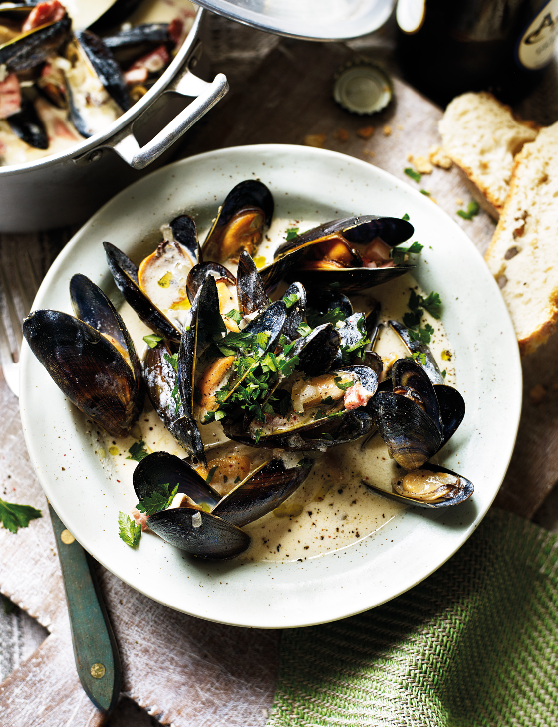Somerset mussels | Sainsbury`s Magazine