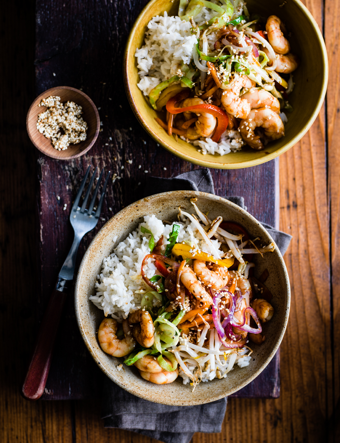image of Firecracker Prawn Stir-Fry recipe by Sainsbury’s Magazine