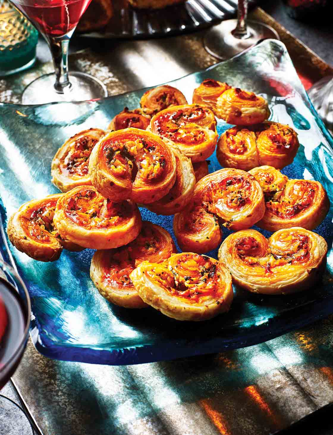 Halloumi And Harissa Palmiers Recipe Sainsbury`s Magazine