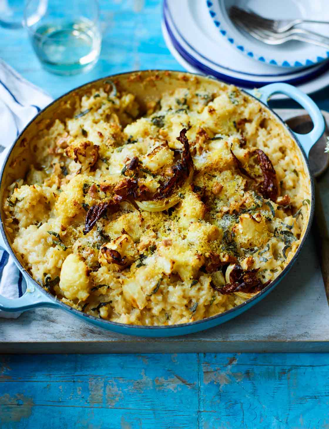 Cauliflower and sage risotto recipe | Sainsbury`s Magazine
