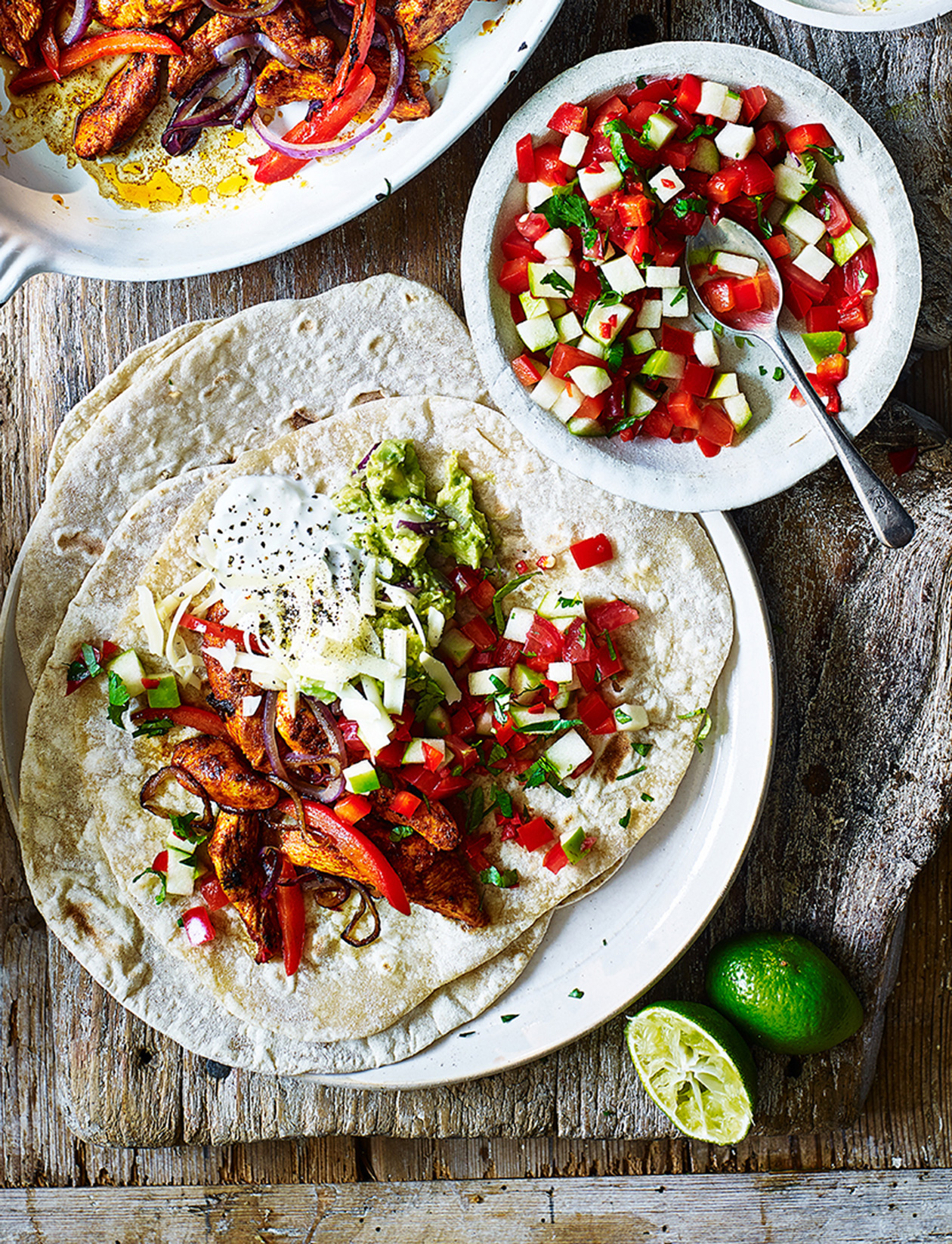 Chicken Fajita Recipe Sainsbury S Magazine