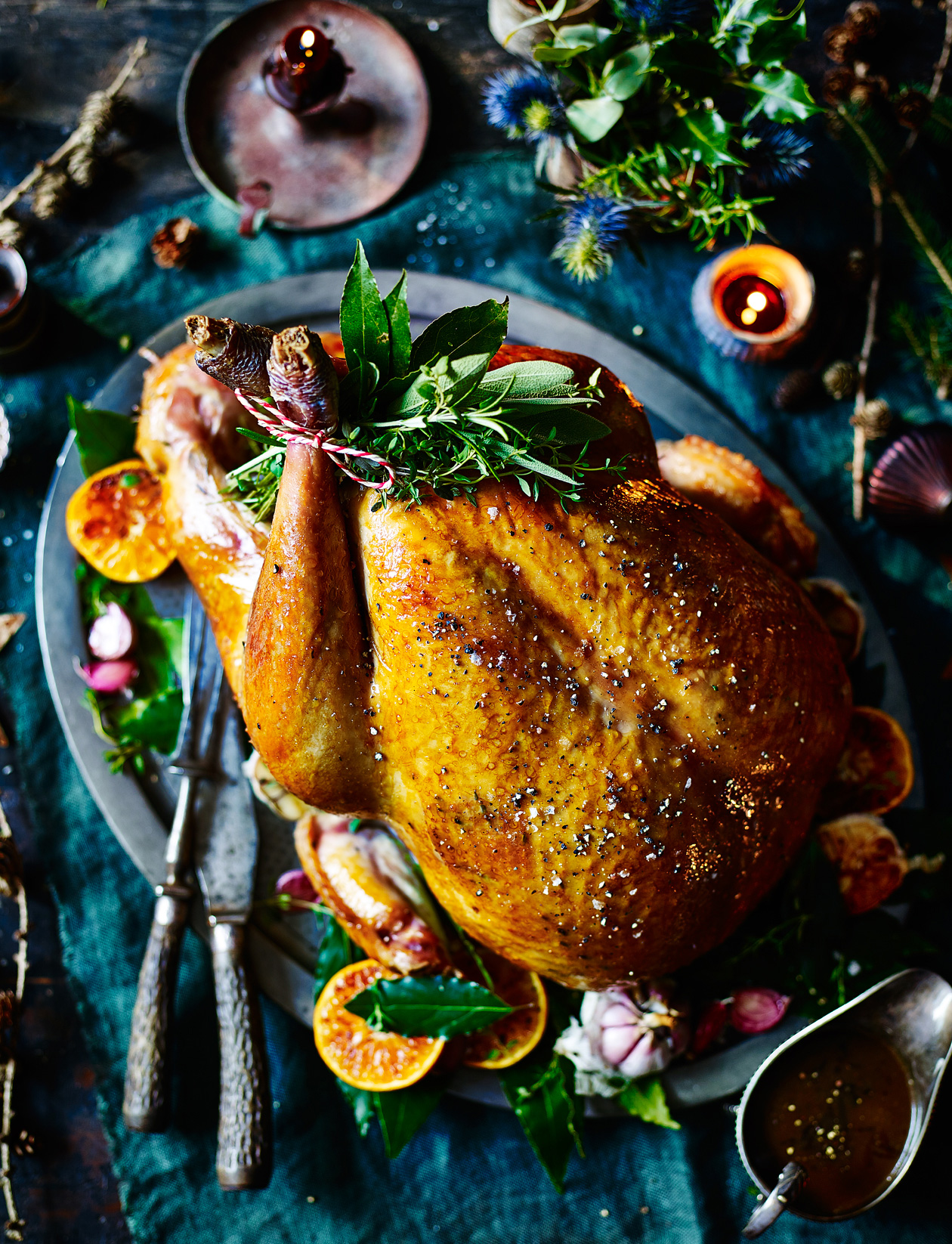 Honey Spiced Christmas Turkey Recipe Sainsbury S Magazine