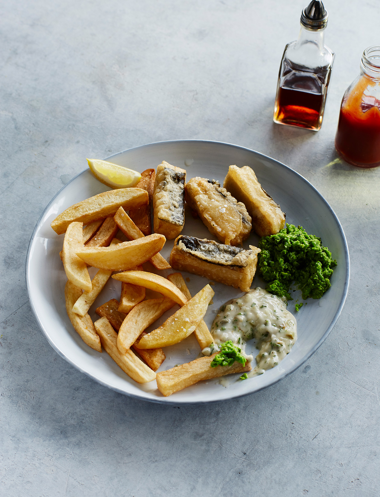 Vegan ‘fish’ and chips recipe | Sainsbury`s Magazine