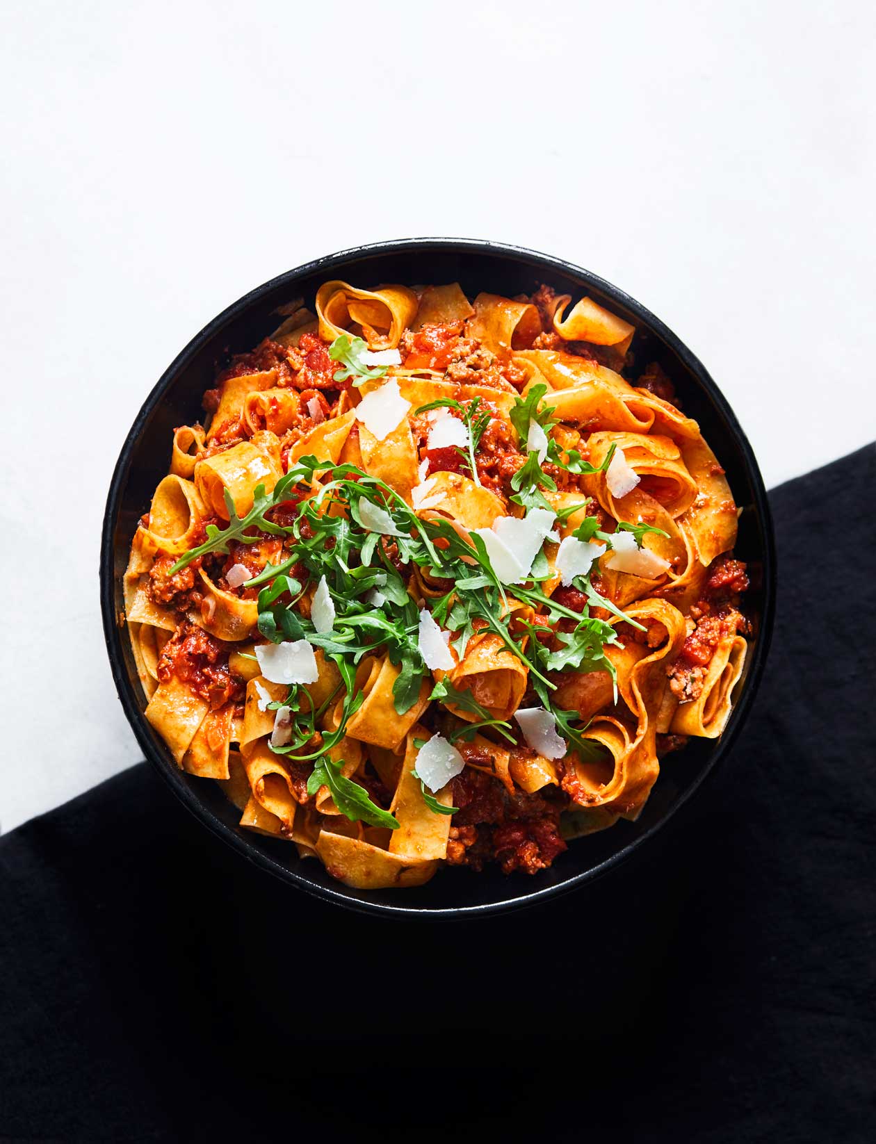 Pappardelle with rosemary and sausage ragu recipe | Sainsbury`s Magazine