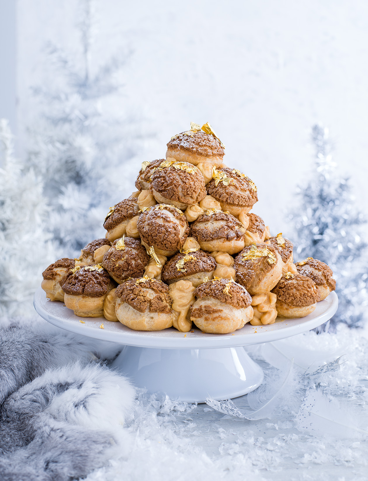 gingerbread-profiteroles-recipe-sainsbury-s-magazine