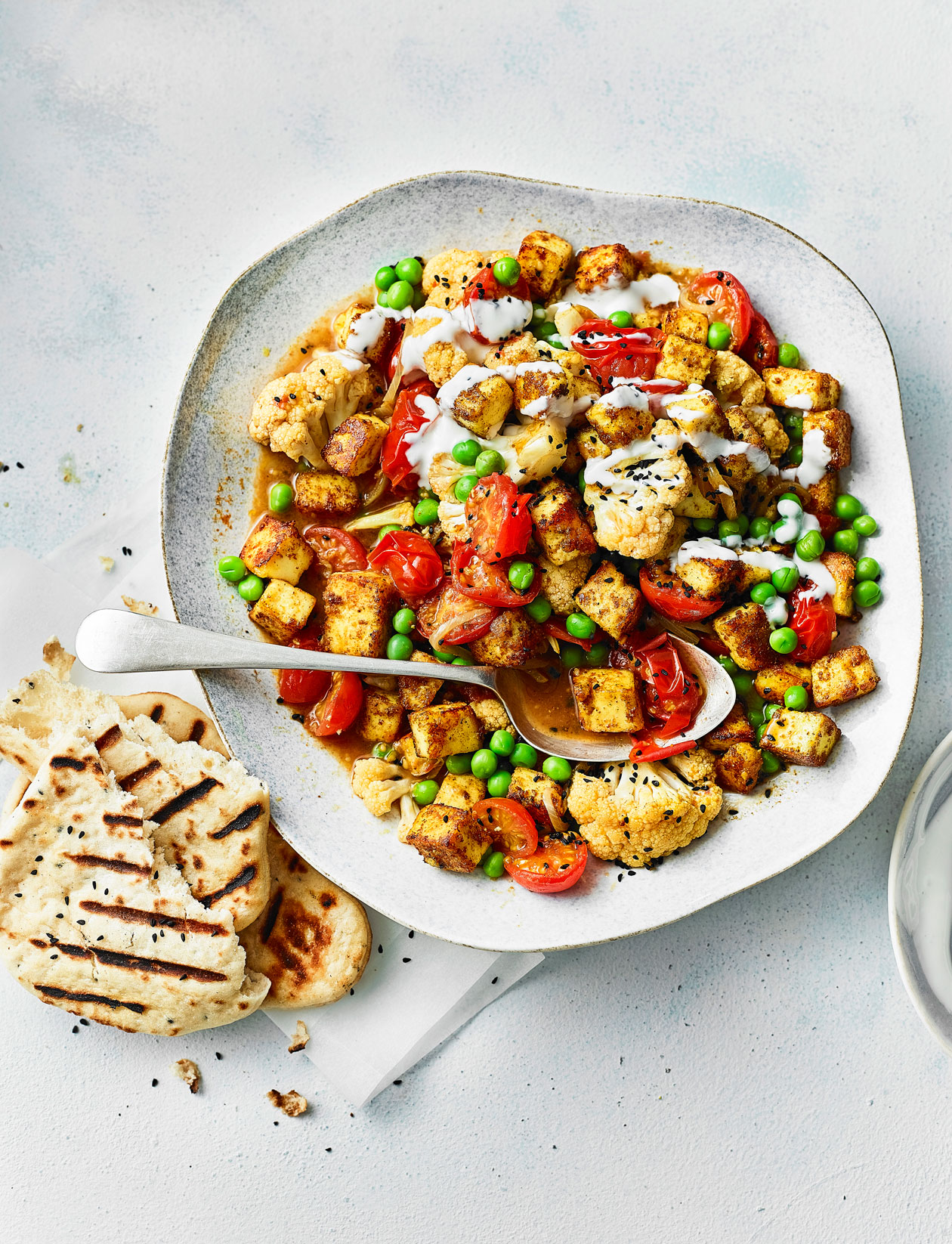 Paneer, pea and cauliflower curry recipe | Sainsbury`s Magazine