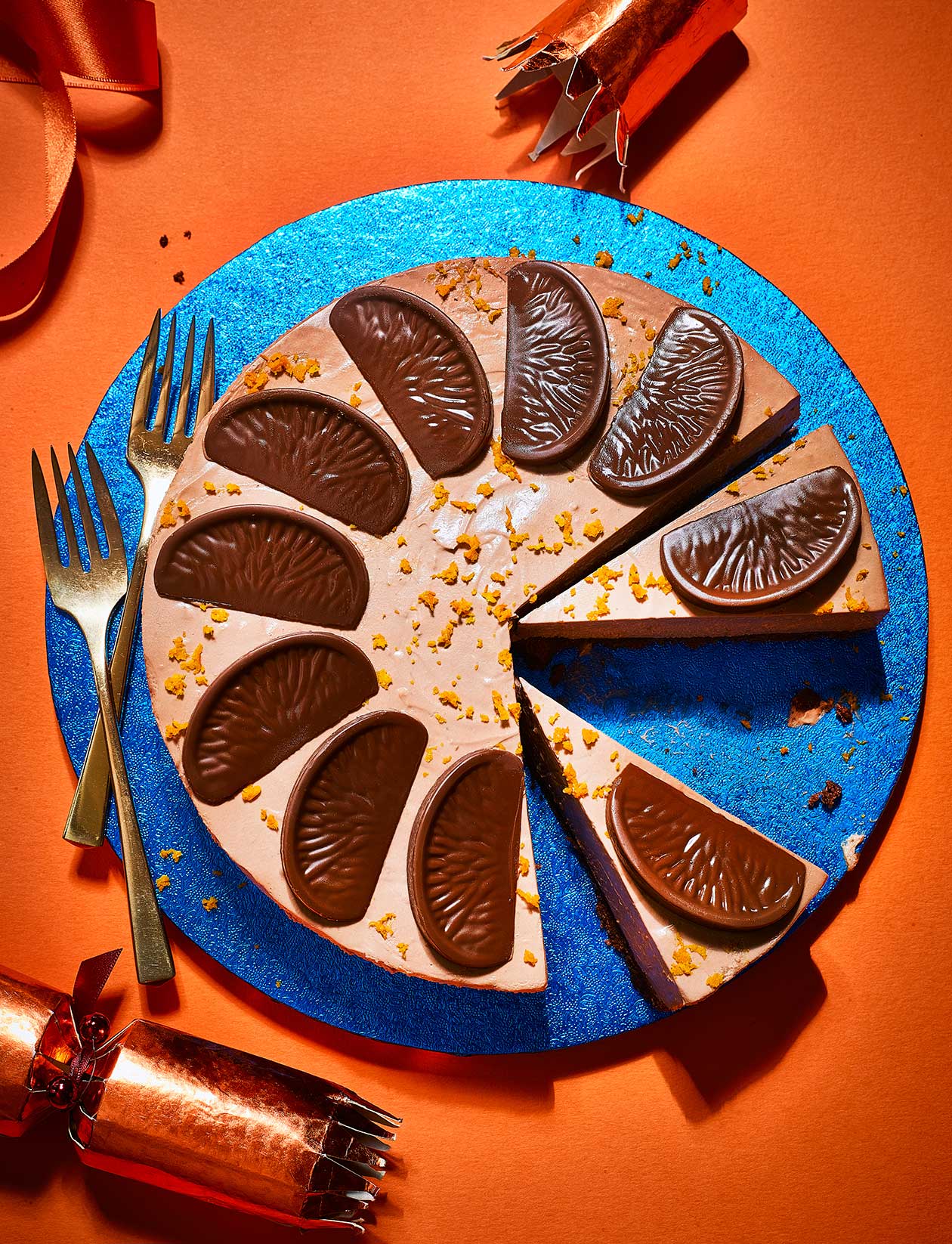 Chocolate Orange Battenberg Cake (Vegan) - Domestic Gothess