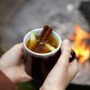Chai pear and rum punch