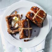 Hot Cross Bun Muffins Sainsbury S Magazine