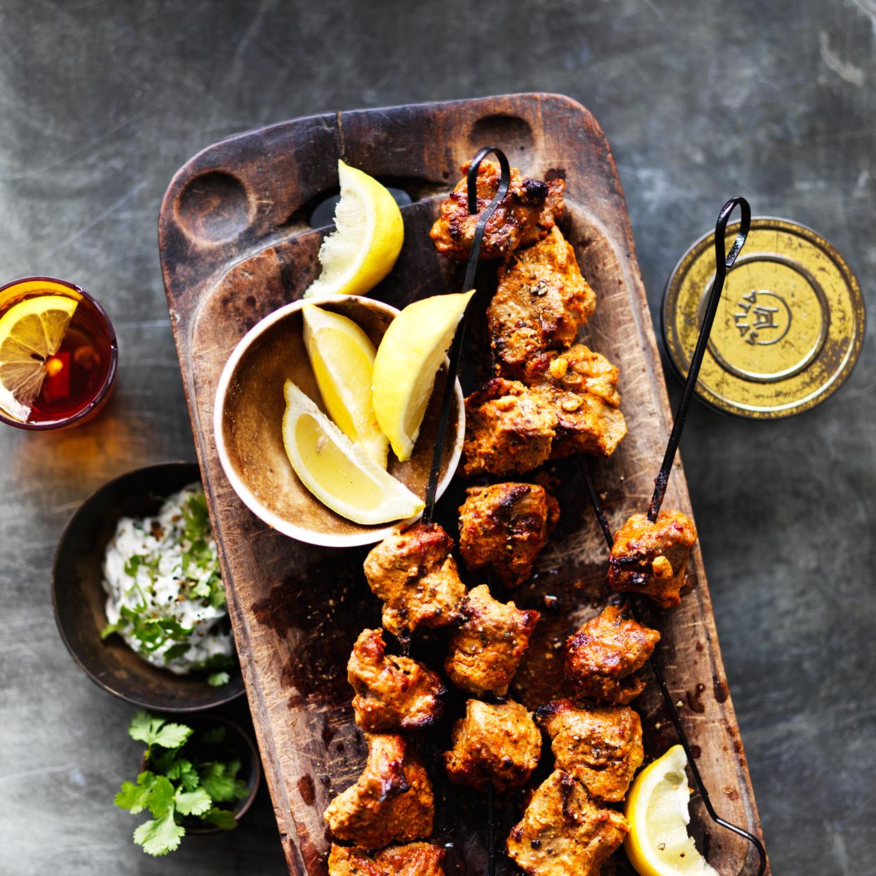 Tandoori Chicken Skewers - Ahead of Thyme