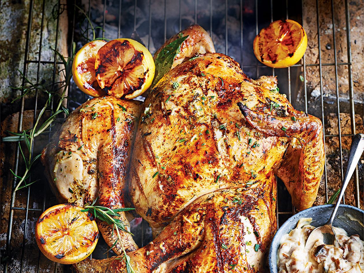 Grill whole chicken spatchcock best sale