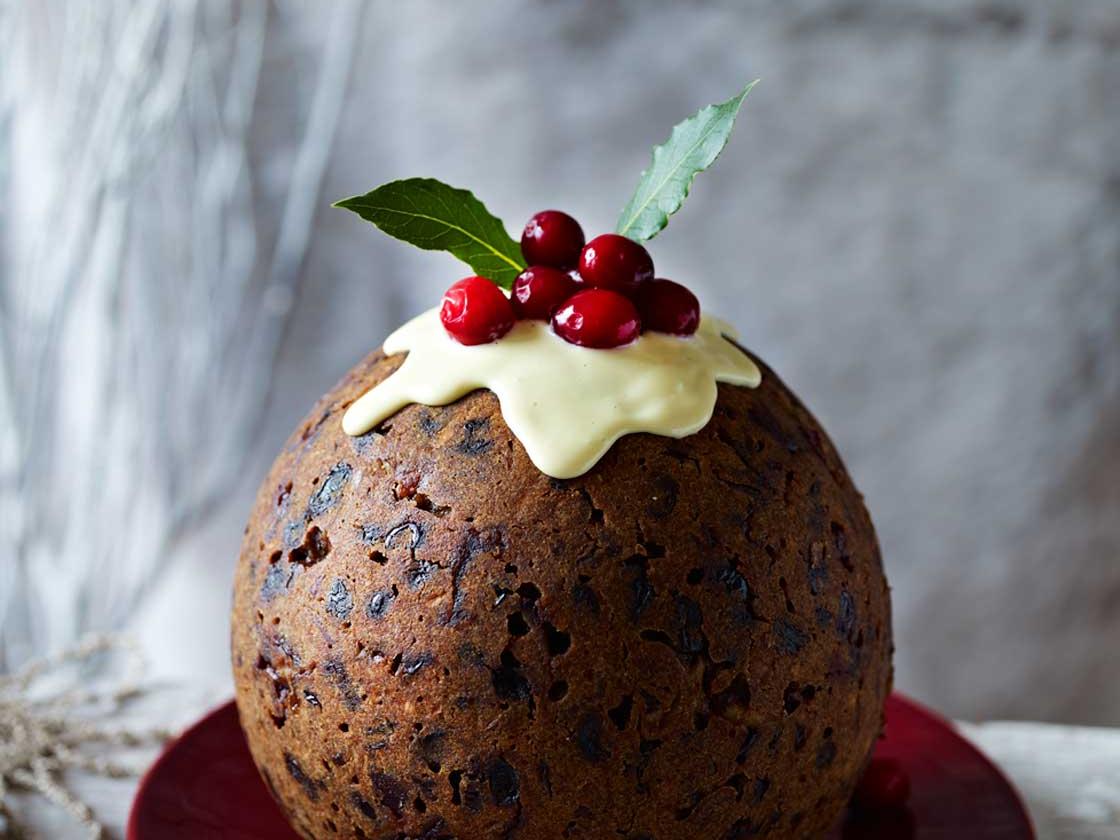 This Malted Milk Ball Cake Is A Christmas Dream Come True-Malteser Christmas  Pudding
