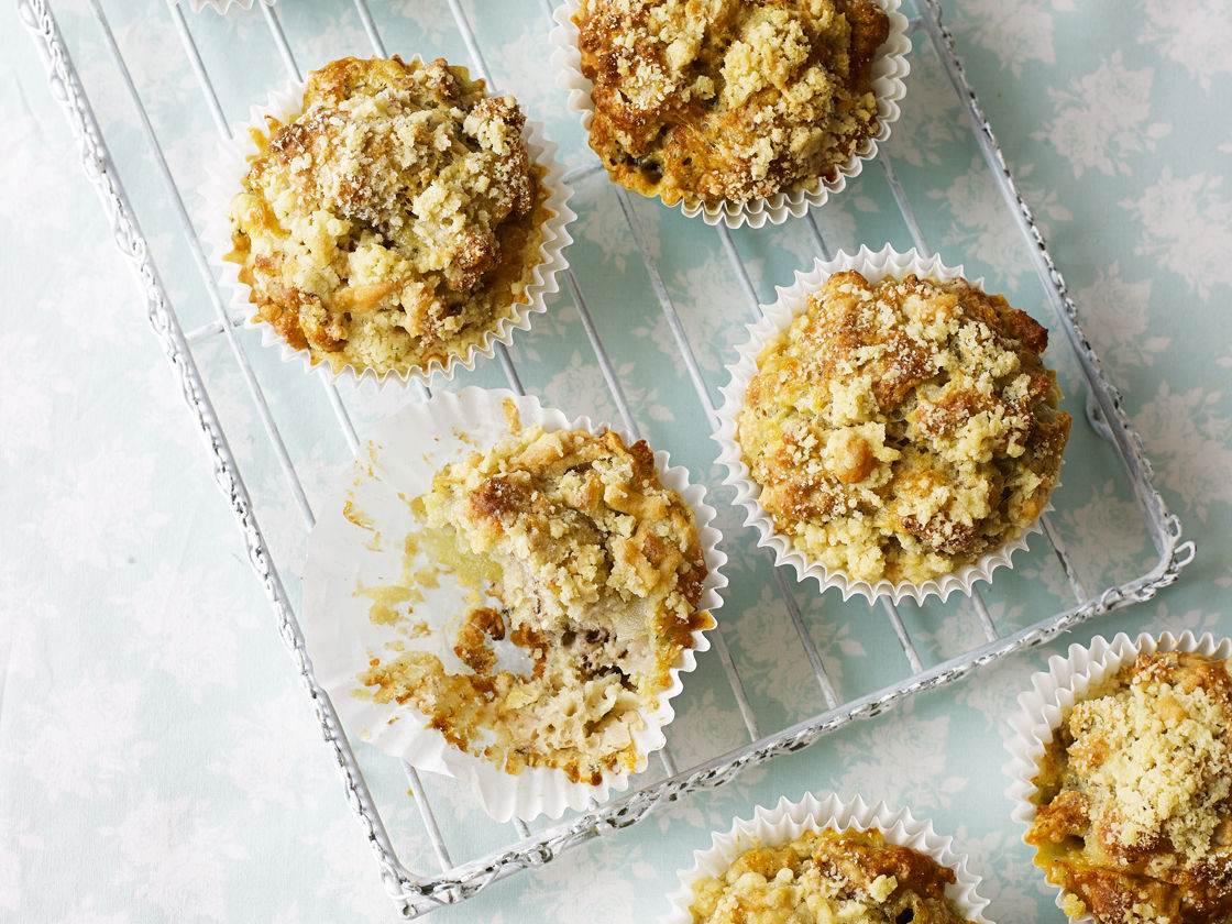 Pear, Cheese & Walnut Scones