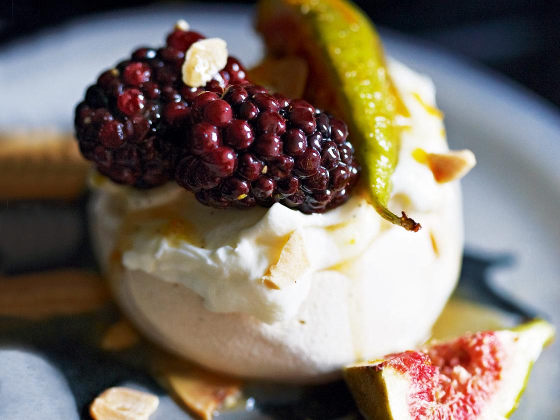 Spiced Winter Fruit Meringues Sainsbury S Magazine