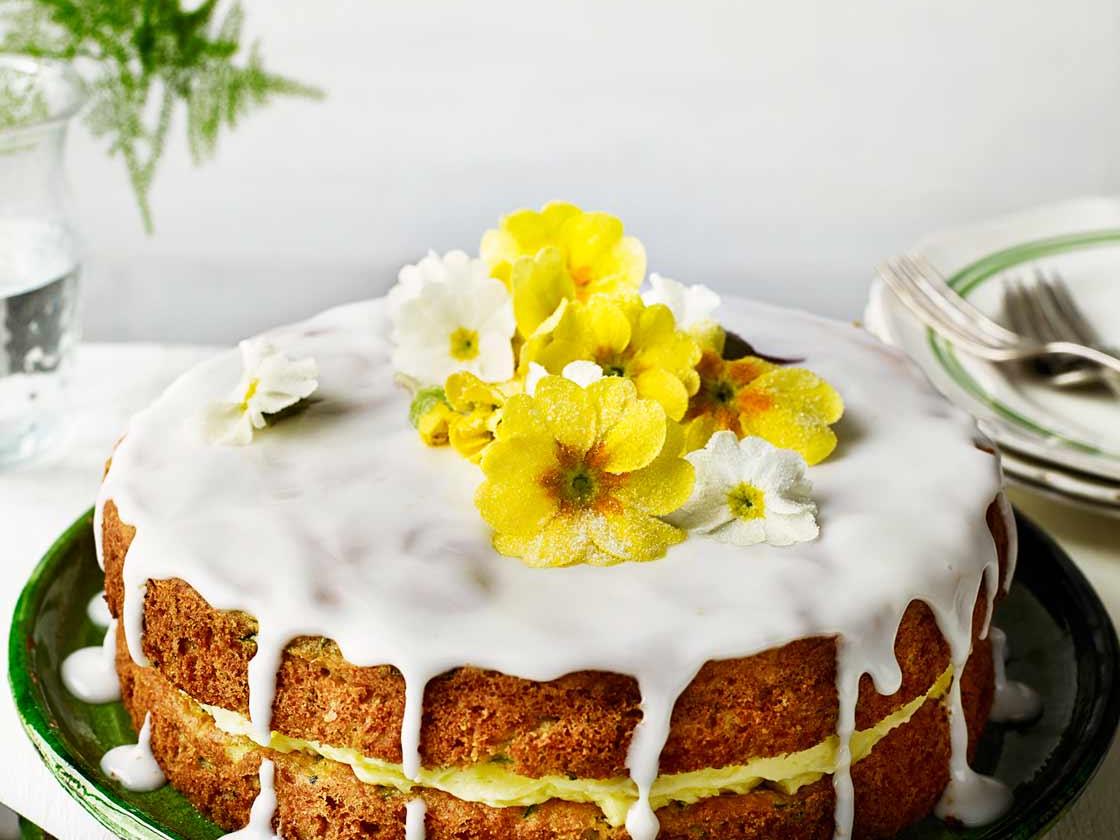 Lemon drop drizzle loaf cake recipe