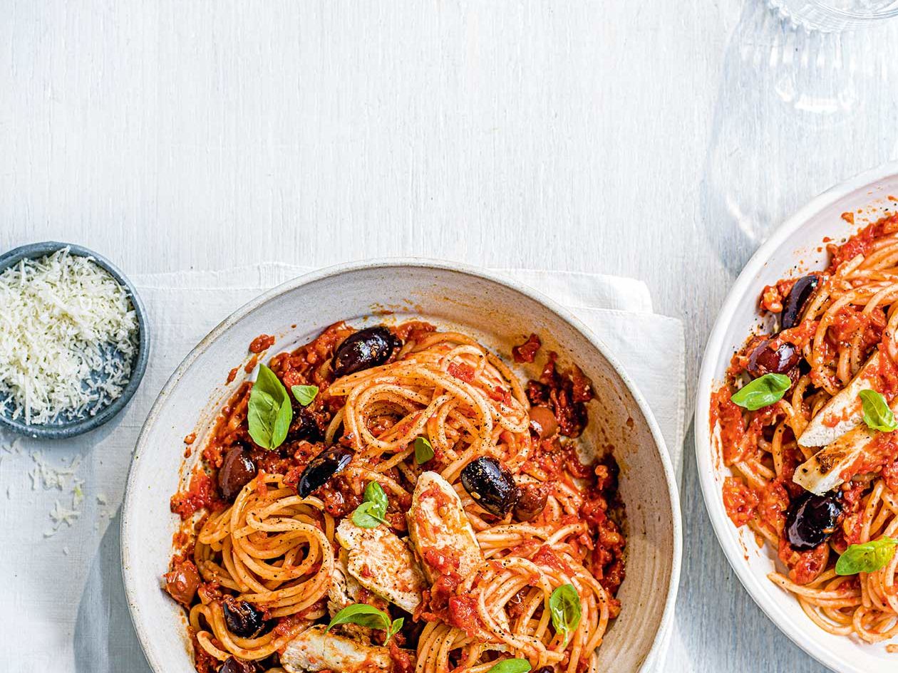 Chicken arrabiata recipe | Sainsbury`s Magazine