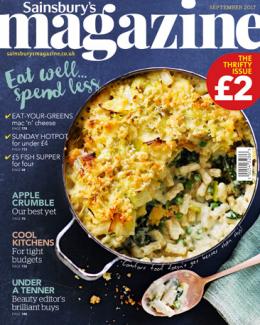 Courgette, feta and mint tart recipe | Sainsbury’s magazine