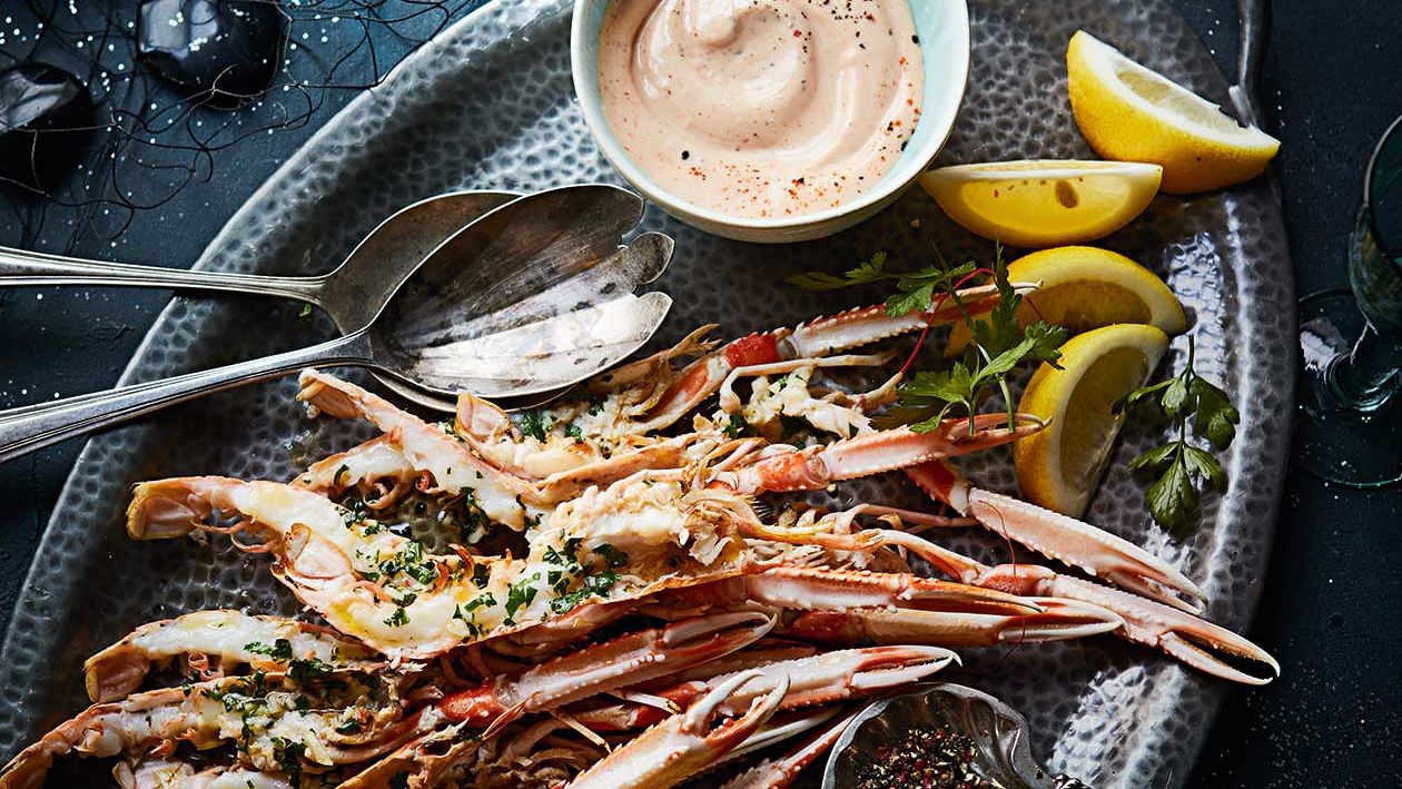 Recipe: Simple Langoustines With Homemade Mayonnaise