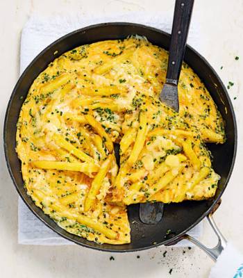 French fry omelette