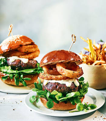 Smash burgers recipe  Sainsbury`s Magazine