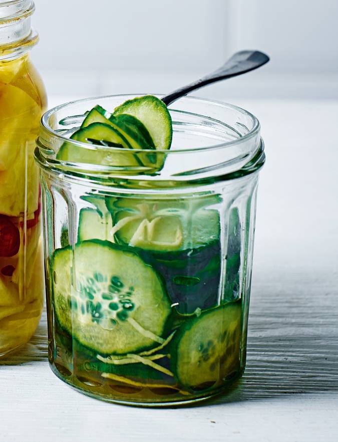 Japanese-style pickled cucumber recipe | Sainsbury's Magazine