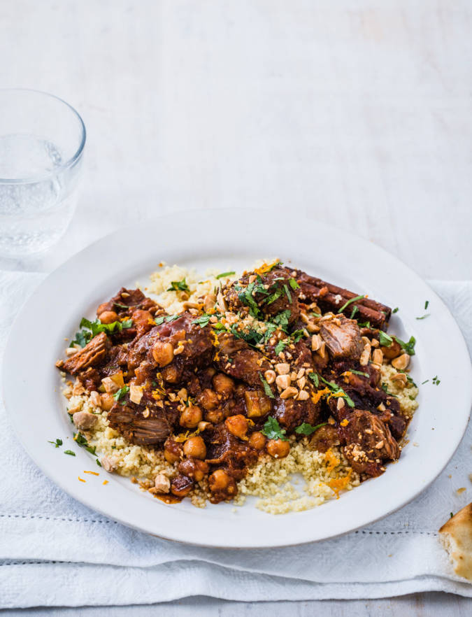 Lamb, apricot & chickpea tagine recipe Sainsbury's Magazine