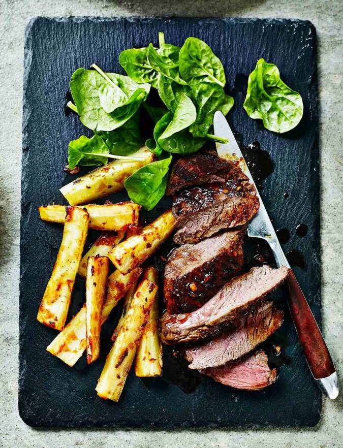 Venison steak recipe | Sainsbury's Magazine