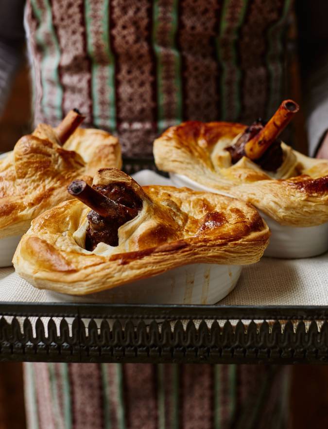 Lamb shank pies | Sainsbury's Magazine