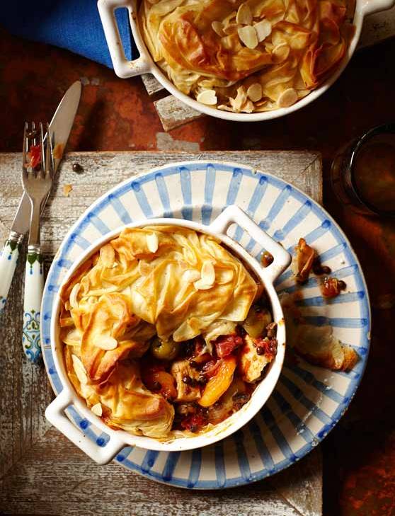 Moroccan Chicken And Lentil Pies Sainsbury S Magazine