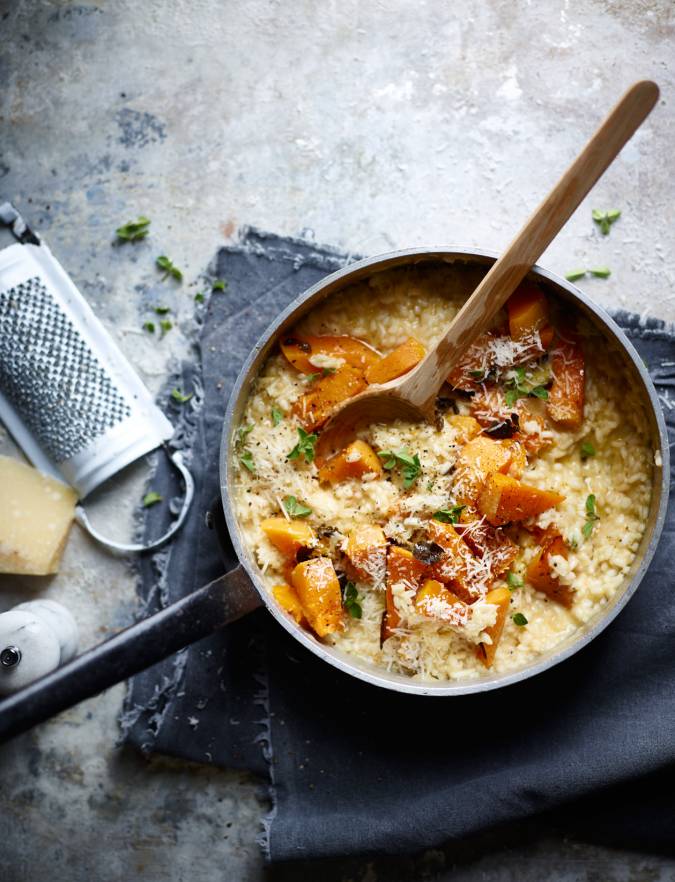 Pumpkin risotto recipe | Sainsbury's Magazine