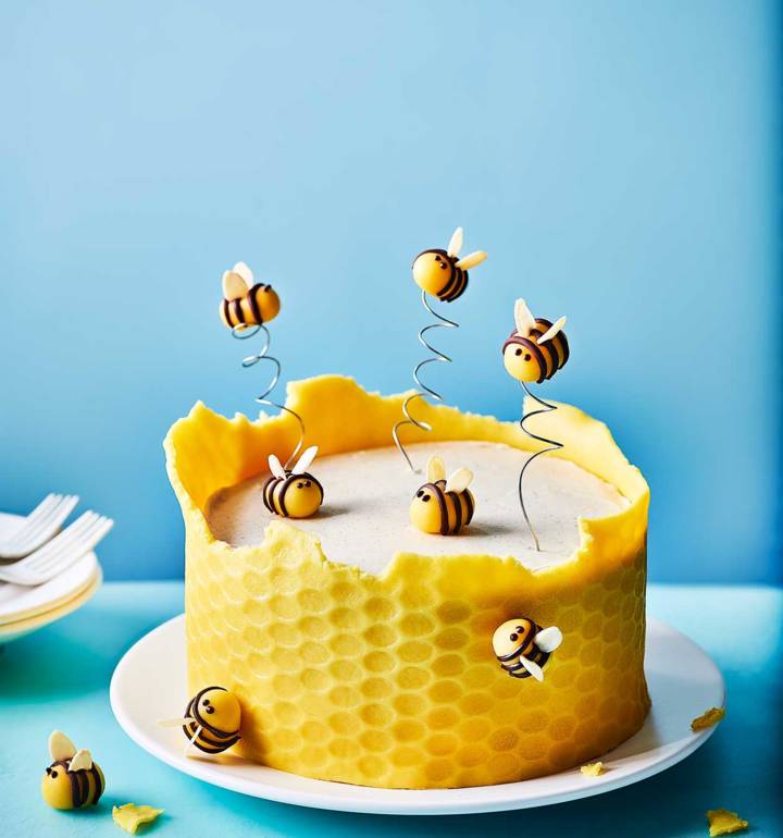 Sweet and Salty Salted Caramel Honeycomb Cake - Cake by Courtney