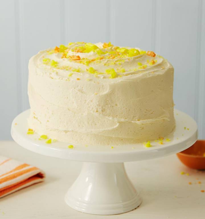 Lemon sherbet cake