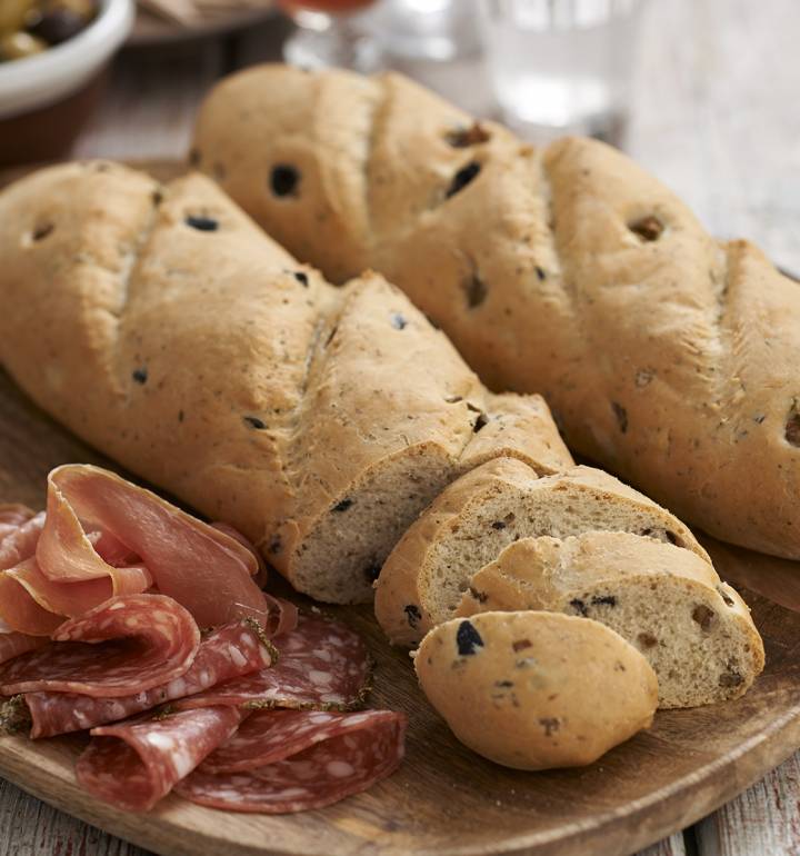 Olive and herb loaf