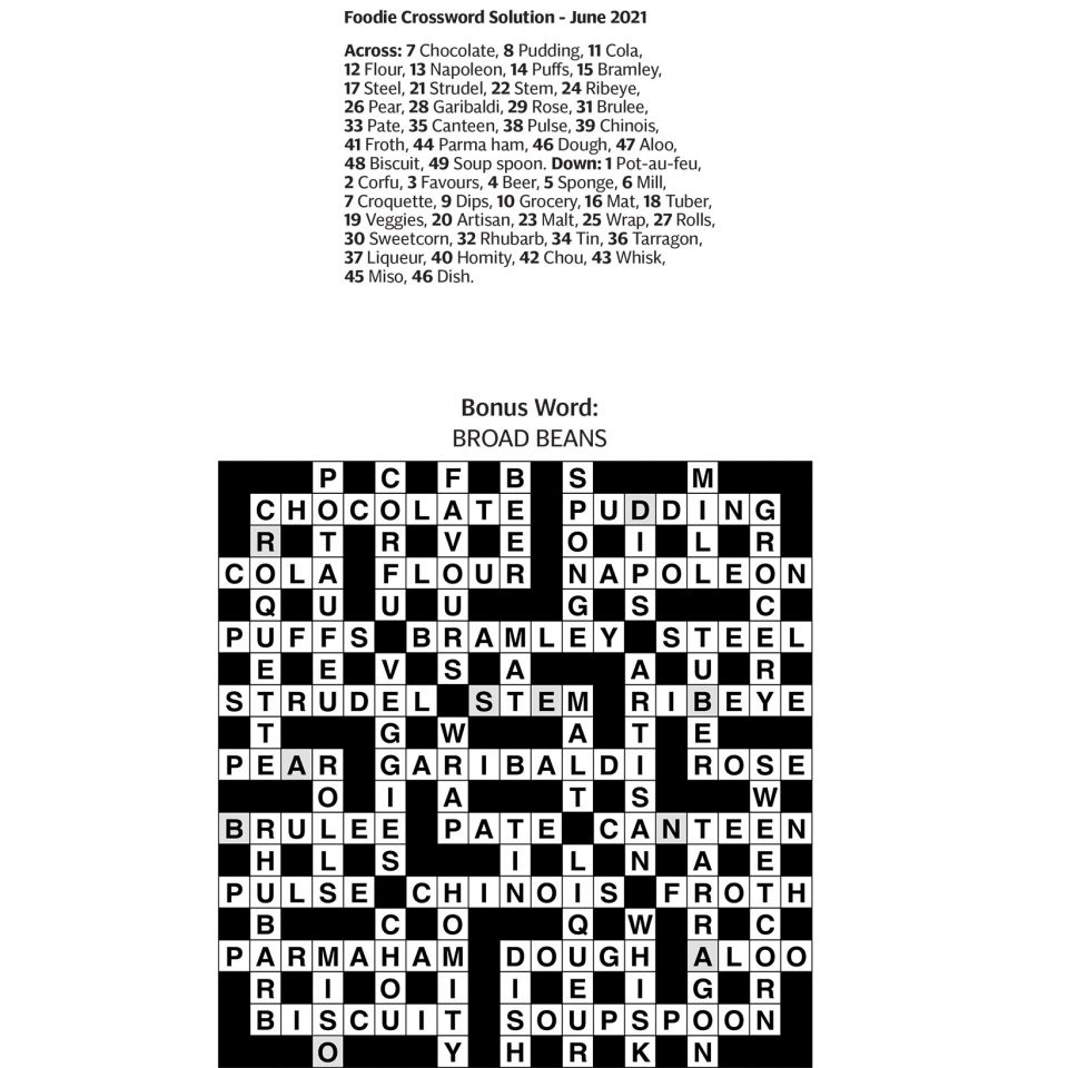 June-crossword
